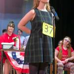 Marcy Park (Mikaela Murphy) is all business in spelling her word.