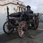 The 1902 Metropolitan Steam Pumper was recovered after the Aberdeen Armory was gutted by fire in June, 2018. It was one of the first modern pieces of firefighting equipment purchased in Aberdeen prior to the citys Black Friday Fire on Oct. 16, 1903. (Courtesy Dave Morris)