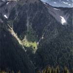 Photos by Steve Ringman | The Seattle Times                                Peaks surround the trail from Obstruction Point in Olympic National Park.