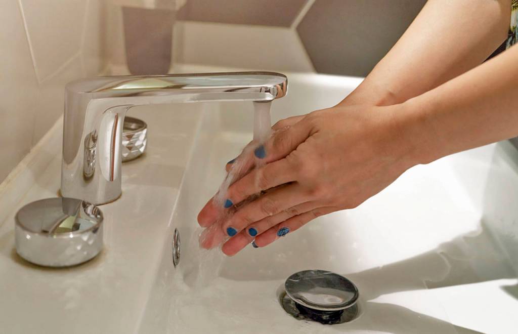Washing your hands frequently and staying home when youre feeling ill are far more effective than facemasks in controlling the spread of a virus.