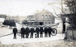 COURTESY WESTPORT MARITIME MUSEUM                                 The Coast Guard City USA celebration in Westport tentatively scheduled for Feb. 7 will be postponed until later in May, around Memorial Day Weekend, to accommodate the schedules of officials who wish to attend.