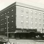 COURTESY POLSON MUSEUM                                 The Emerson Hotel in the 1930s.