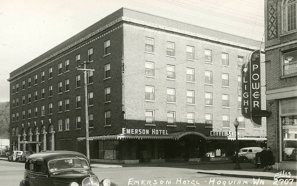 COURTESY POLSON MUSEUM                                 The Emerson Hotel in the 1930s.
