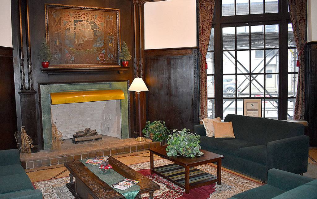 DAN HAMMOCK | GRAYS HARBOR NEWS GROUP                                 Emerson Manor in Hoquiam got upgrades to its exterior and interior, while the historical integrity of the nearly 100-year-old structure stayed intact.