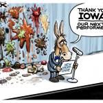 Editorial cartoons for Sunday, Feb. 9