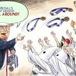 Editorial cartoons for Wednesday, Feb. 12