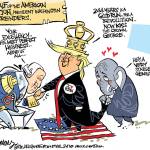 Editorial cartoons for Wednesday, Feb. 12