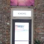 An oil painting hangs above the door Jan. 29 at the Moore Gallery in Montesano. (Michael Lang | Grays Harbor News Group.)