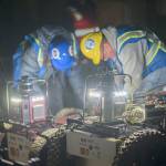 Team Explorer robots light up teammembers at the DARPA Subterranean Challenge Urban Circuit competition at the Satsop Business Park in Grays Harbor County. (Photo courtesy Defense Advanced Research Projects Agency)                                Team Explorer robots light up teammembers at the DARPA Subterranean Challenge Urban Circuit competition at the Satsop Business Park in Grays Harbor County. (Photo courtesy Defense Advanced Research Projects Agency)