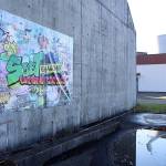 An event banner hangs Wednesday, Feb. 19, 2020, at the Satsop Business Park in Grays Harbor County in advance of the DARPA Subterranean Challenge Urban Circuit competition. (Michael Lang | Grays Harbor News Group)