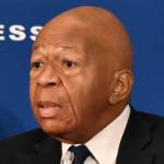 Amy Davis | The Baltimore Sun                                Congressman Elijah Cummings speaks to the National Press Club in 2019.