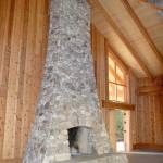 Lake Sylvia State Park rangers said they were jealous of construction workers who kept a fire buring at the new Legacy Pavilion as they worked in the cold. On Feb. 19, there was no fire in the pavilions fireplace at Lake Sylvia State Park in Montesano.