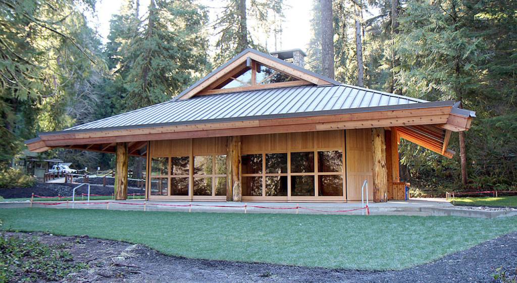 The new Legacy Pavilion is seen Feb. 19, 2020, at Lake Sylvia State Park in Montesano. (Michael Lang | Grays Harbor News Group)                                 The new Legacy Pavilion is seen Feb. 19, 2020, at Lake Sylvia State Park in Montesano. (Michael Lang | Grays Harbor News Group)                                 The new Legacy Pavilion is seen Feb. 19, 2020, at Lake Sylvia State Park in Montesano. (Michael Lang | Grays Harbor News Group)