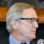 DAN HAMMOCK | GRAYS HARBOR NEWS GROUP                                 Rep. Steve Tharinger, D-Sequim, of the 24th District told the audience at the Jan. 10 Greater Grays Harbor legislative sendoff in Aberdeen Jan. 10 that he and fellow 24th District Rep. Mike Chapman, D-Port Angeles, would focus on improving access to child care during the current legislative session.