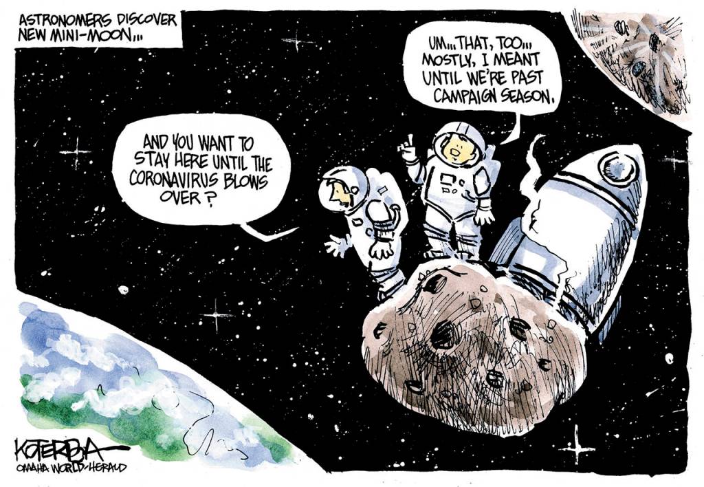 Editorial cartoons for Thursday, March 5