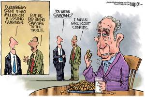 Editorial cartoons for Friday, March 6