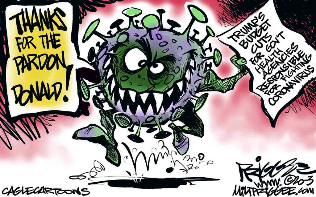 Editorial cartoons for Friday, March 6