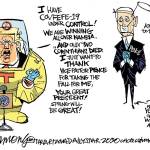 Editorial cartoons for Wednesday, March 11