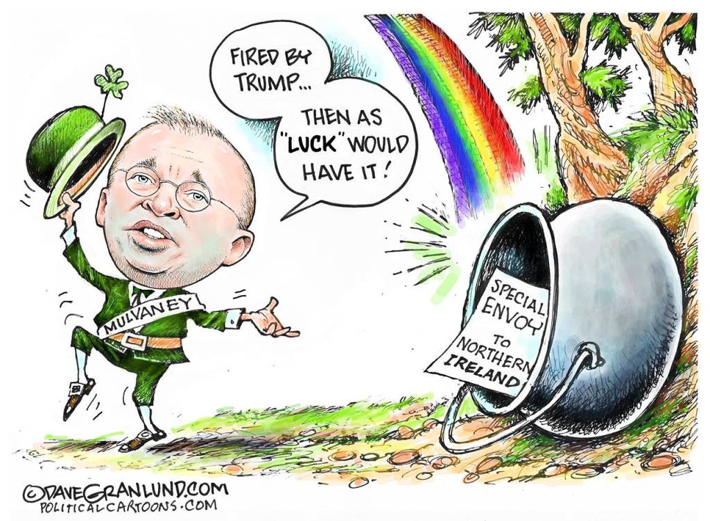 Editorial cartoons for Wednesday, March 11