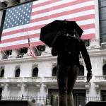 The New York Stock Exchange, above, has seen the collapse of U.S. stocks and interest yields due to the coronavirus shutdown and the oil-price collapse. (File photo)