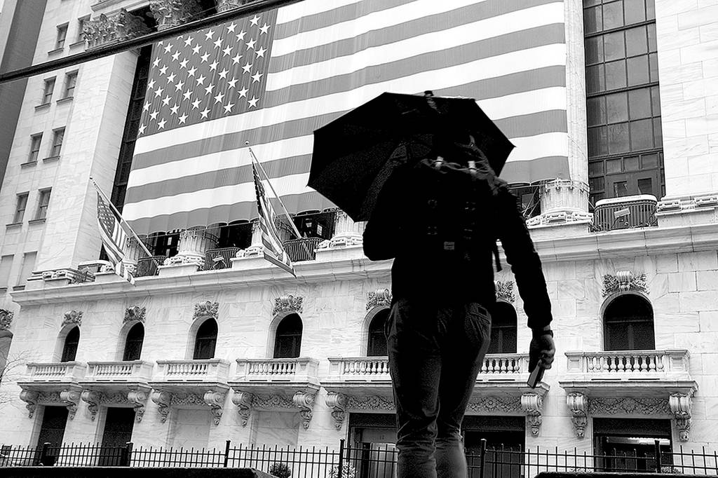 File photo                                 The New York Stock Exchange, above, has seen the collapse of U.S. stocks and interest yields due to the coronavirus shutdown and the oil-price collapse.