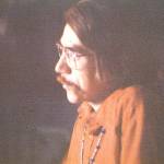 Eugene Landry was an artist who created many works in his 50 years while coping with a serious disability. Toward the end of his life, he painted with a brush in his mouth. (Photo courtesy Judith Altruda)