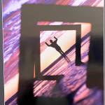 Framed Beach Sunset by Karie Turner of Aberdeen High School.