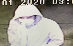 COURTESY IMAGE                                 A reward of up to $3,000 is offered for information about this suspect in the theft of three handguns from a pawn shop in Oakville.