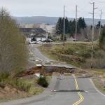 DAN HAMMOCK | GRAYS HARBOR NEWS GROUP                                 Basich Boulevard in the Herbig Heights area of Aberdeen. The hospital is visible in the distance.