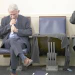 Dr. Anthony Fauci listens during the daily briefing of the White House Coronavirus Task Force in the briefing room at the White House April 17. President Trump is facing criticism from the nations governors over his three-phase plan to open the states, citing that more testing is needed during the coronavirus pandemic. (Alex Wong/Getty Images)