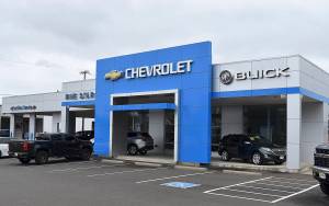 DAN HAMMOCK | GRAYS HARBOR NEWS GROUP                                Rich Hartmans Five Star Chevrolet and Buick dealership in south Aberdeen. Auto dealers are among the list of businesses that would open almost immediately under the state Legislative Republicans economic restart plan unveiled last week.