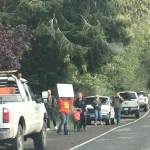 When Christina Greenway arrived back to North River Monday, neighbors lined the roads to welcome her.