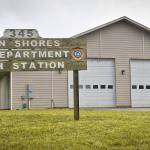 Ocean Shores unmanned second fire station, located about 1.2 miles west of Damon Point on Marine View Drive. (Photo by Scott D. Johnston)