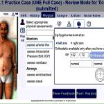 Courtesy image                                A screenshot of the virtual simulation platform used by the GHC nursing program.