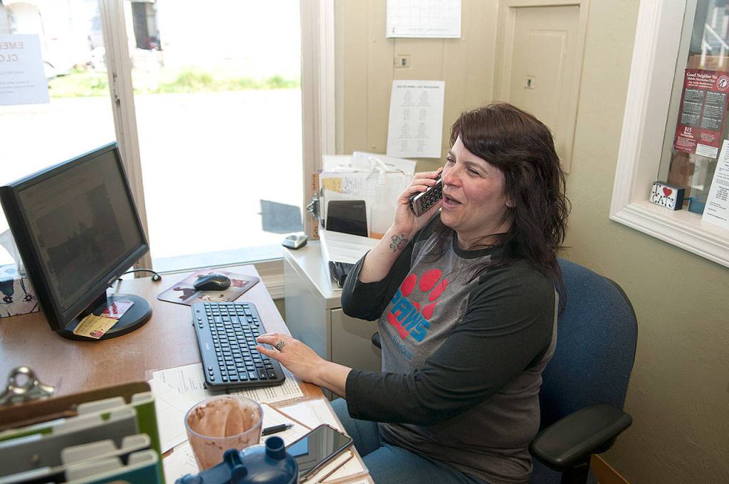 PAWS General Manager Tracie Steiner still works behind the scenes.
