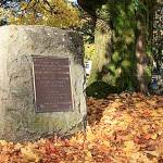 COURTESY WASHINGTON STATE PATROL                                 Police are seeking information about this historical marker, which was pried off its stone and stolen from the Capitol campus in Olympia.