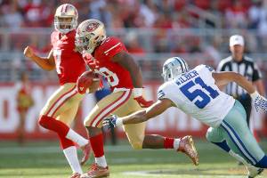 New Seahawk Carlos Hyde: If NFL is serious about change, then a team should sign Colin Kaepernick