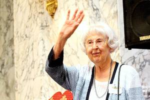Regina Tollfeldt answered the war effort call