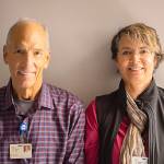 COURTESY PHOTO                                 Dr. Larri Ann Mishko, right, has been named new Medical Director of HarborCrest Behavioral Health in Aberdeen. Standing next to her is founding Medical Director Dr. Bruce Worth, who established the unit in 1983.