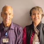 COURTESY PHOTO                                 Dr. Larri Ann Mishko, right, has been named new Medical Director of HarborCrest Behavioral Health in Aberdeen. Standing next to her is founding Medical Director Dr. Bruce Worth, who established the unit in 1983.