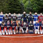 DAN HAMMOCK | GRAYS HARBOR NEWS GROUP                                 Montesano, Elma, Hoquiam, Forks, Tenino, Pe Ell-Willapa Valley and Adna senior softball players were invited to participate in a game in their honor in Montesano Wednesday.