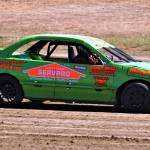 Cory Sweatman won for the third consecutive weekend by taking the checkered flag of the Hornets class feature race on Saturday at Grays Harbor Raceway. (Photo by AR Racing Videos)