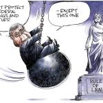 Editorial cartoons for Thursday, July 30