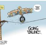 Editorial cartoons for Thursday, July 30