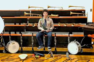 Hoquiam Eagle Scout brings the music
