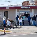 DAN HAMMOCK | GRAYS HARBOR NEWS GROUP                                 Green Monster Coffee Company, just off the marina, opened in June and is a popular stop among tourists and charter captains alike.