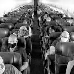 Christopher Reynolds/Los Angeles Times                                 Masked passengers fill a Southwest Airlines flight from Burbank, California, to Las Vegas on June 3 with middle seats left open.
