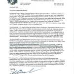 Dr. John Baushers letter to school officials telling them to plan on an extended period of online learning.