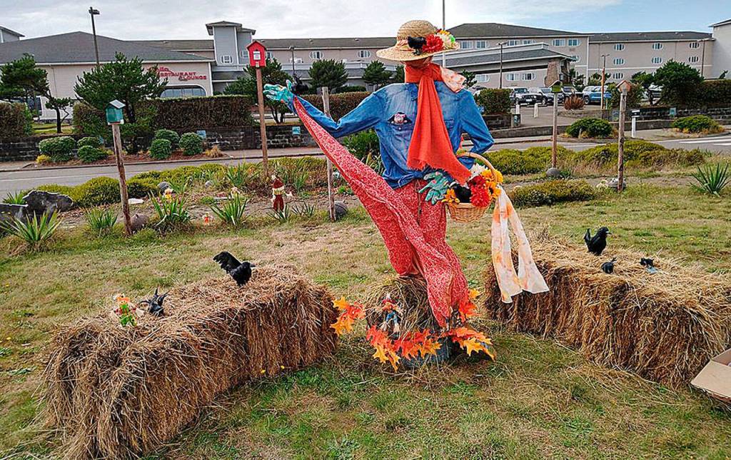 COURTESY JIM HUMMER Scarecrows ranging in style from classic to quirky have been entered in the contest.