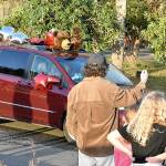 (Richelle Barger) The HHS Grizzly mascot